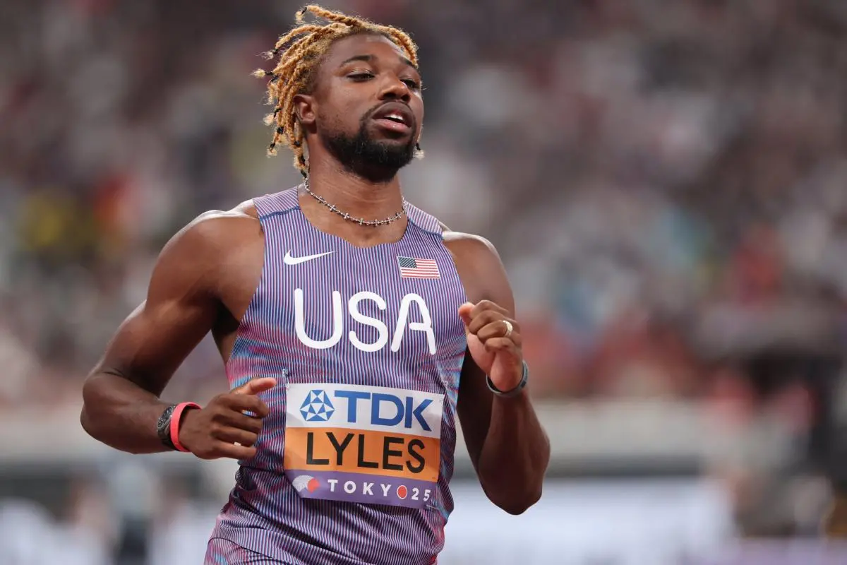 Pour sa première sortie de l'année, Noah Lyles remporte le 100 m du meeting de Tokyo