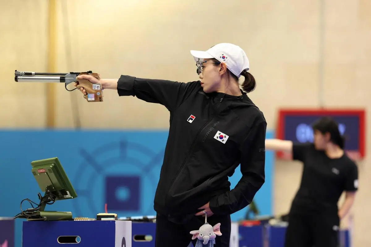 Kim Ye-ji, la tireuse sud-coréenne devenue star des réseaux sociaux lors des JO
