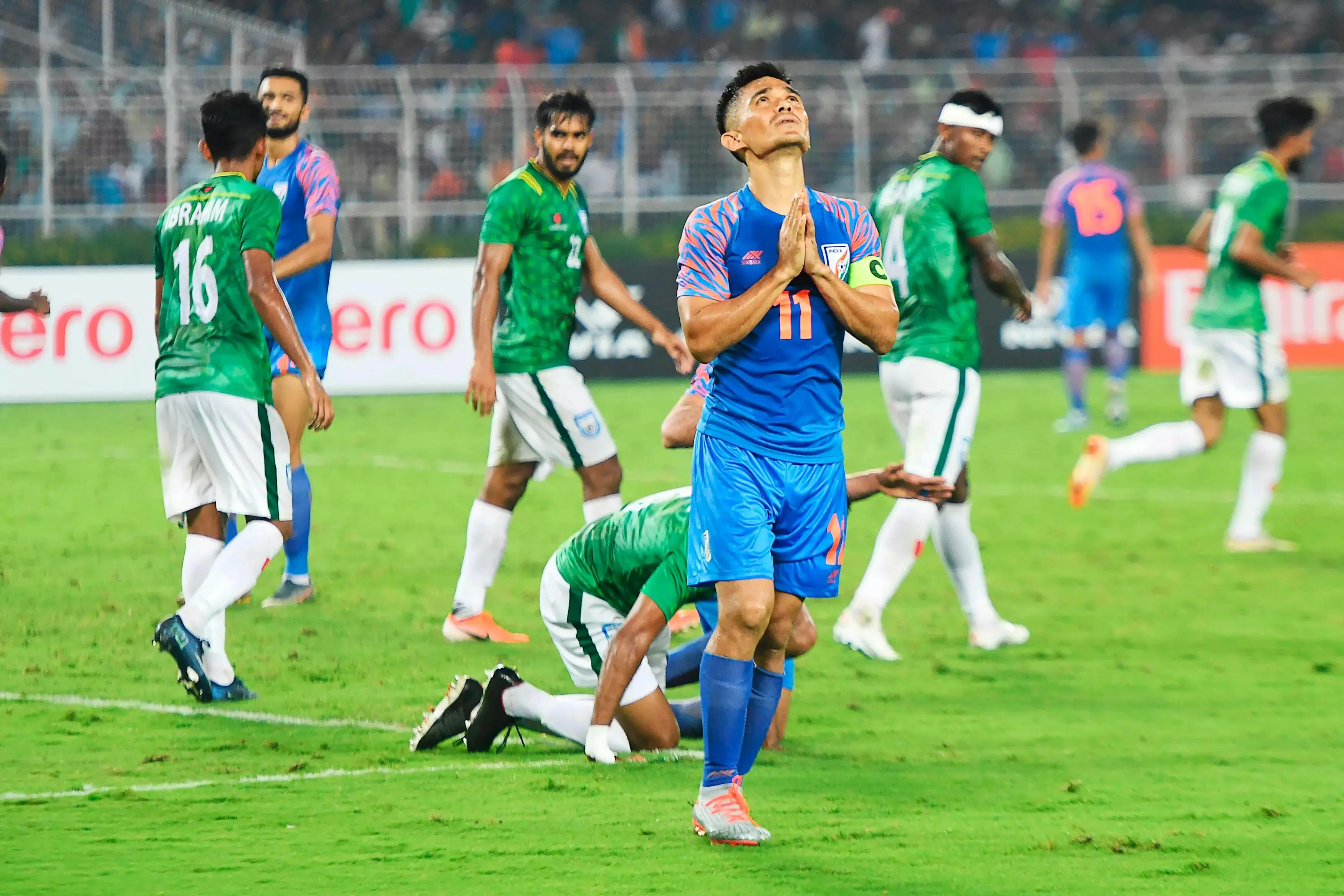 Sunil Chhetri : "La qualification au Mondial sera l'un des plus beaux jours de ma vie"