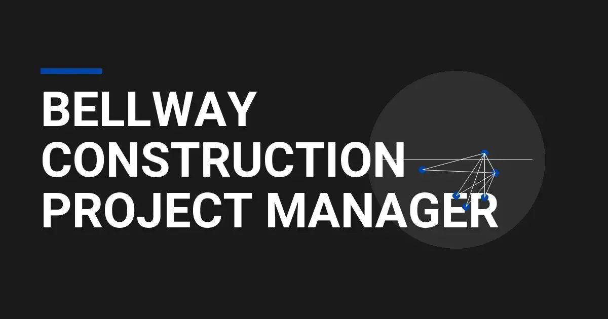 Bellway Construction Project Manager
