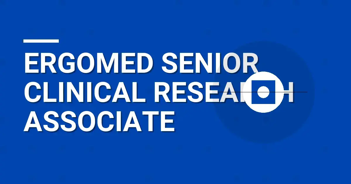 Ergomed Senior Clinical Research Associate
