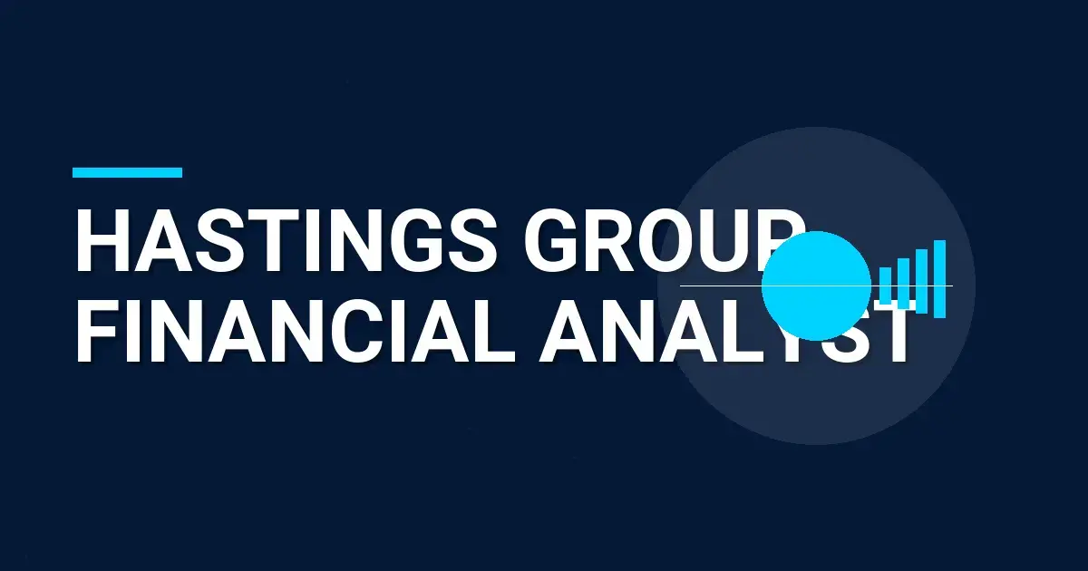 Hastings Group Financial Analyst