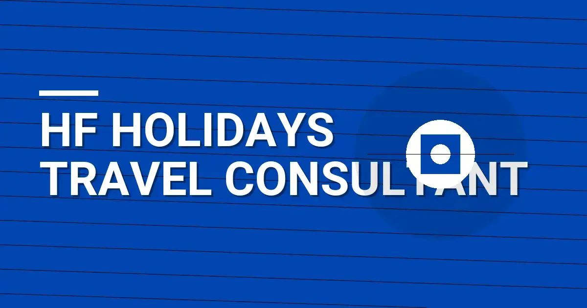 HF Holidays Travel Consultant