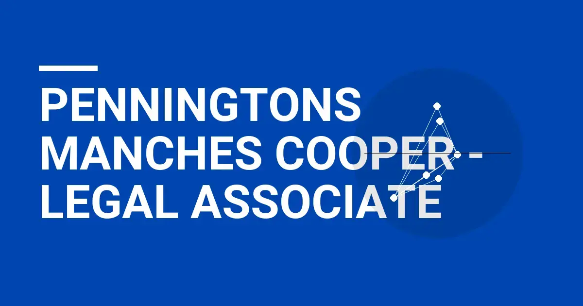 Penningtons Manches Cooper - Legal Associate
